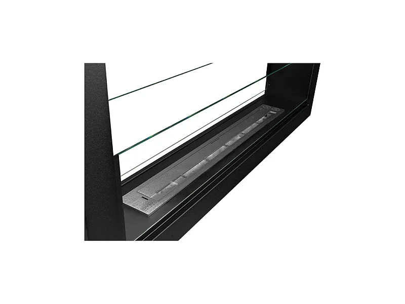 Cheminée bioéthanol double face encastrable biocheminée 2 faces 90x40 MONTEFALCO 90