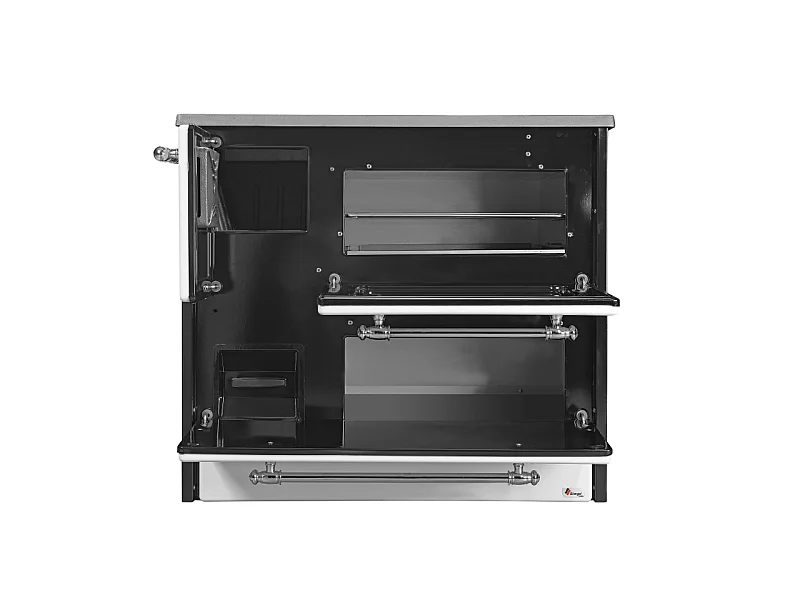 Houten Keukenfornuis 9 Kw Wit Beatrice L87xD51xH79 Ecodesign