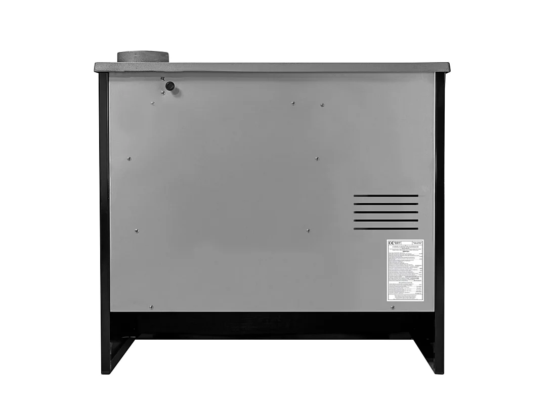 Houten Keukenfornuis 9 Kw Wit Beatrice L87xD51xH79 Ecodesign