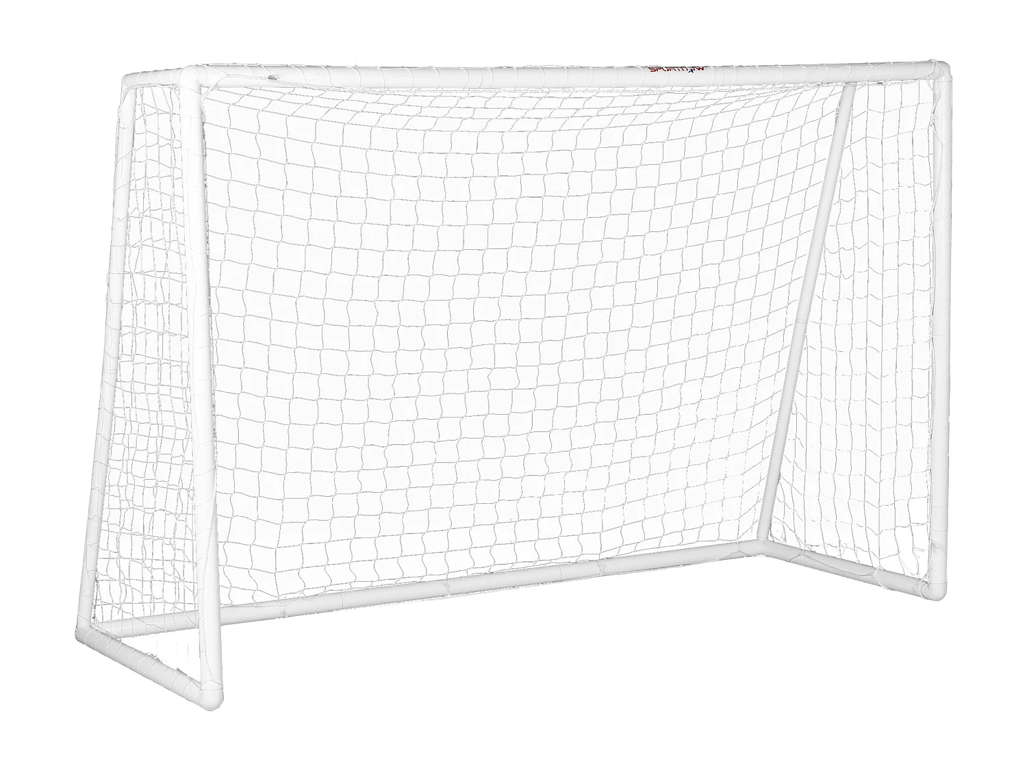 But de football cage de foot but futsal - dim. 180L x 92l x 124H cm - PVC blanc