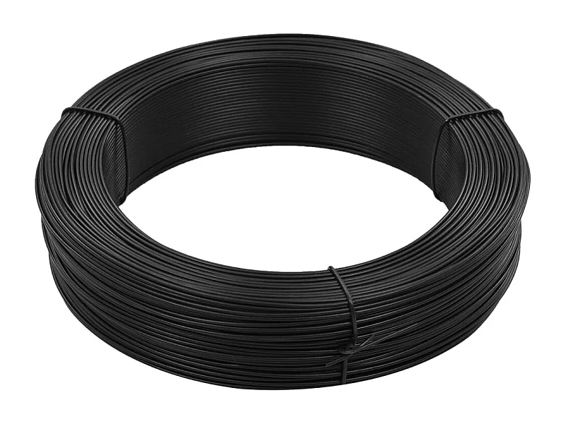 Filo di collegamento per recinzione 250 m 0,9/1,4 mm Acciaio Antracite