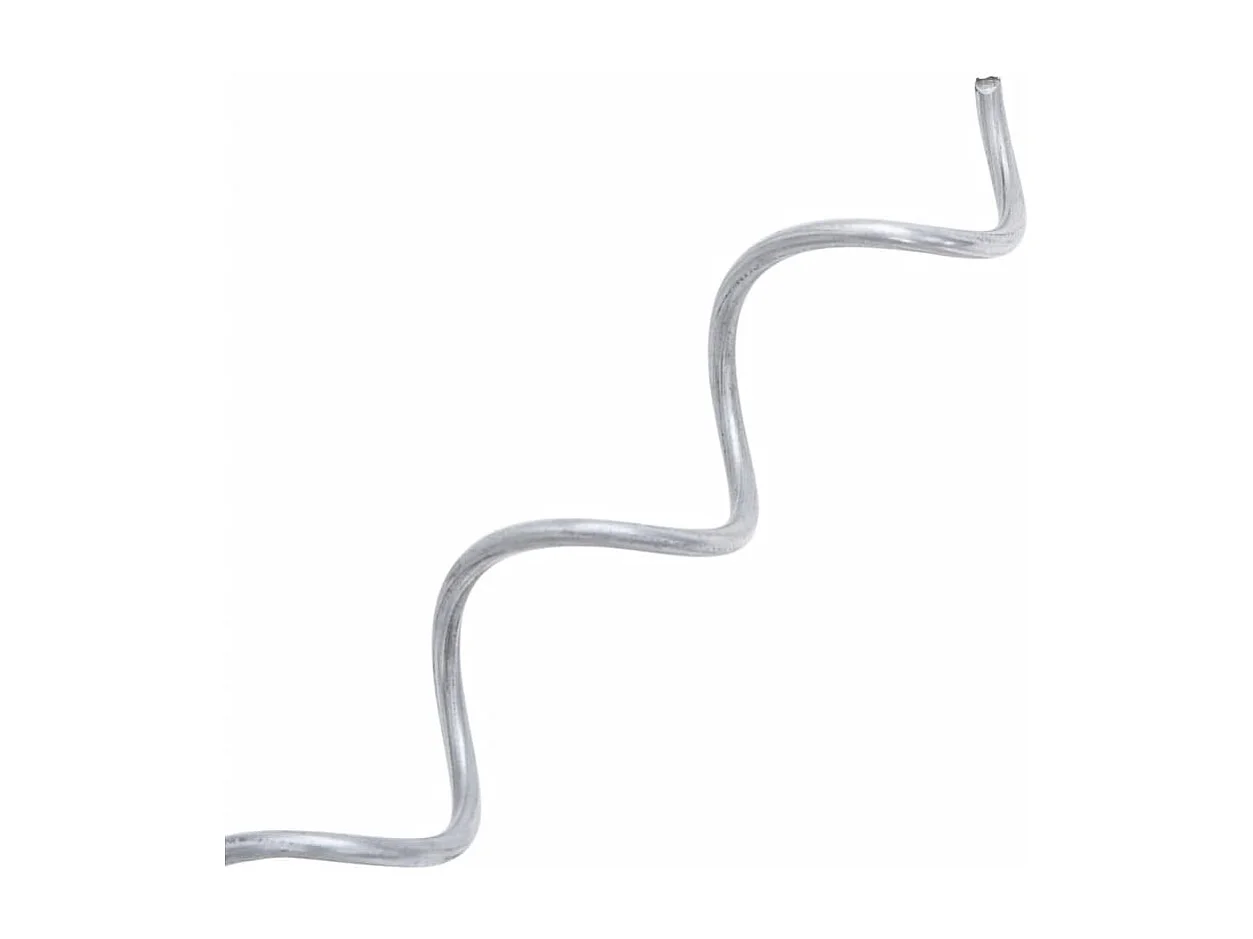 Espirais de gabião 24 unidades Aço galvanizado 100 cm