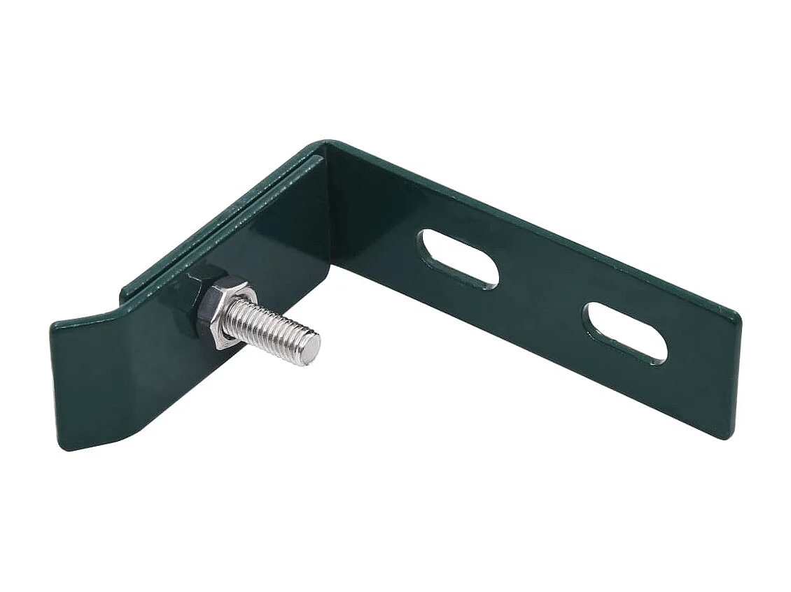 Set di 10 connettori angolari da parete Verde