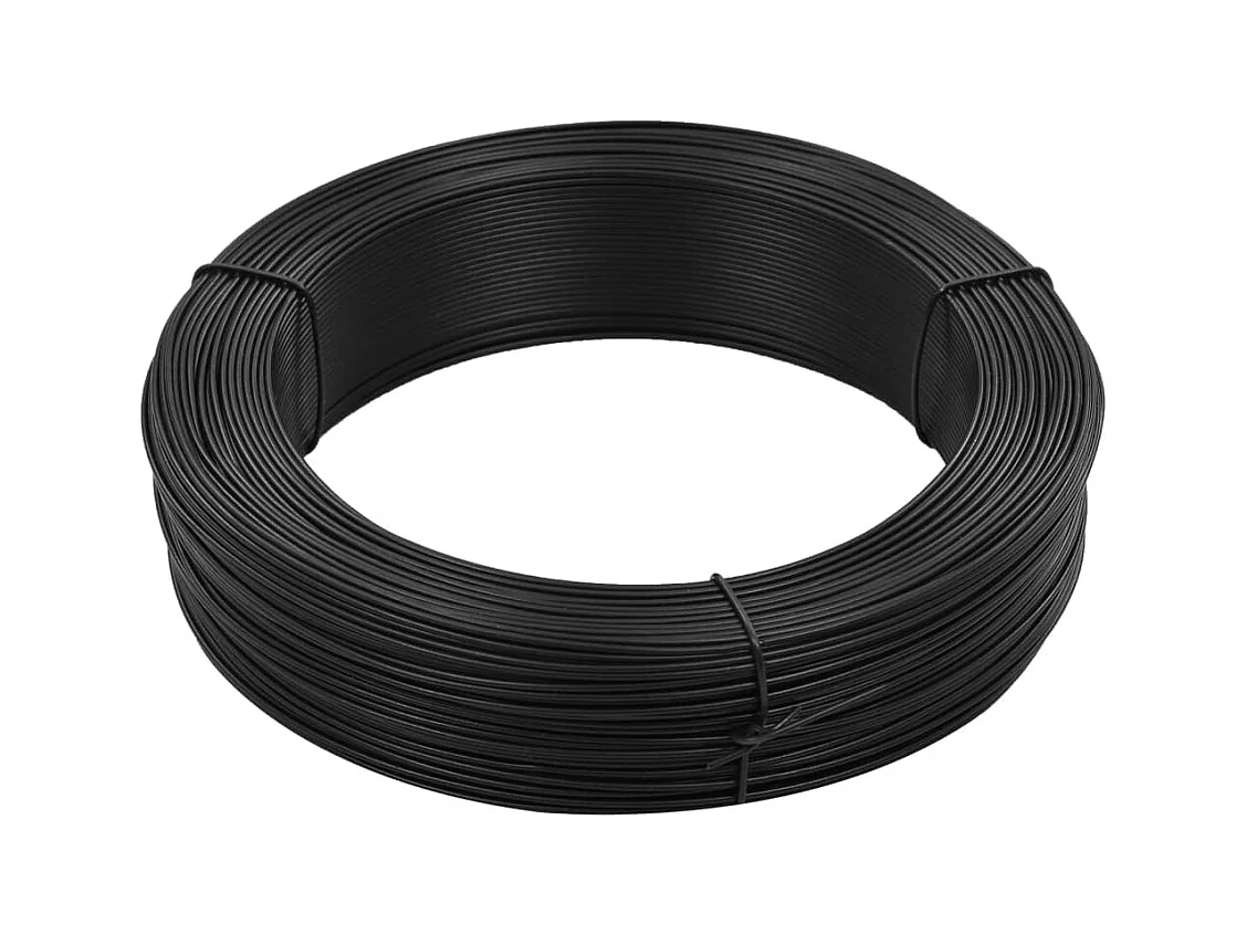 Filo di collegamento per recinzione 250 m 1,4/2 mm Acciaio Antracite