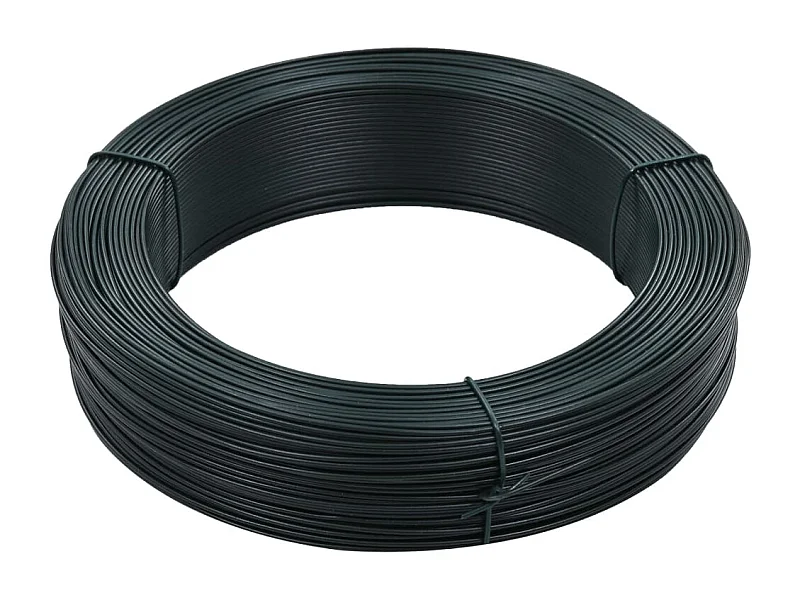 Hekverbindingsdraad 250 m 1,6/2,5 mm Staal Zwartgroen