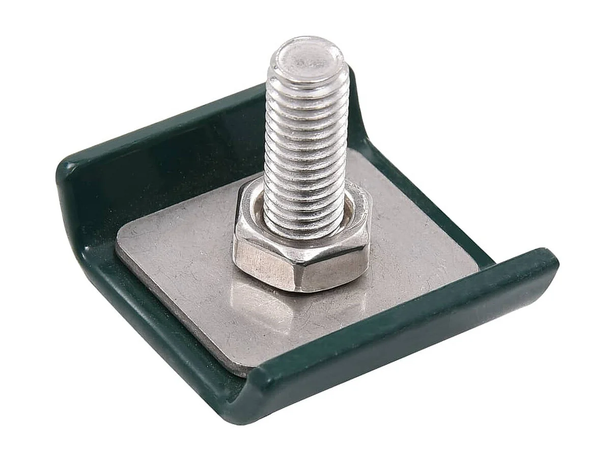 Set di 25 connettori per tappetino a griglia verde