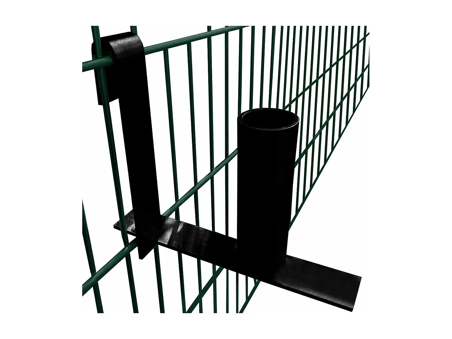 Dispenser per strisce per recinzione privacy in acciaio