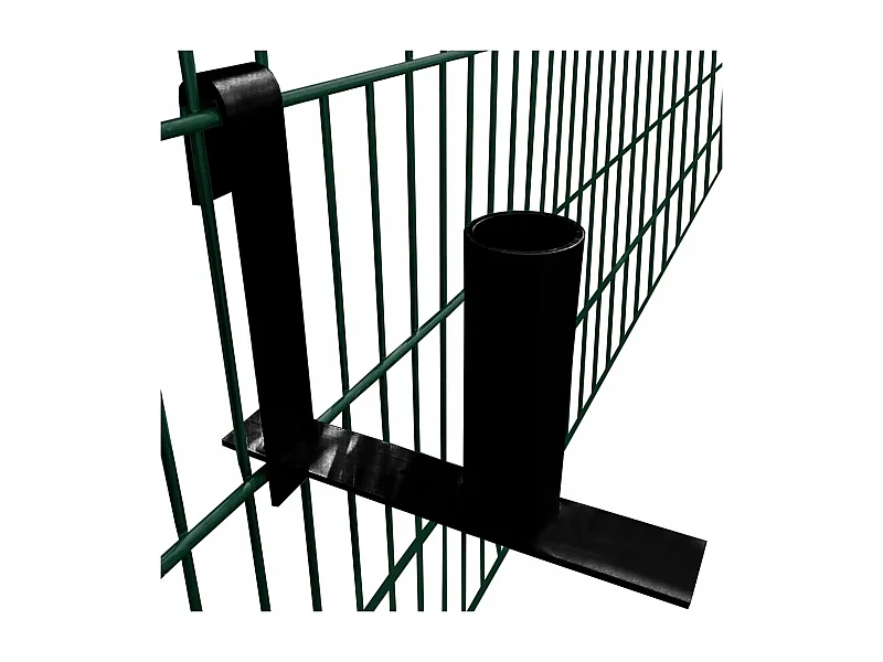 Sichtschutzzaunstreifenspender aus Stahl