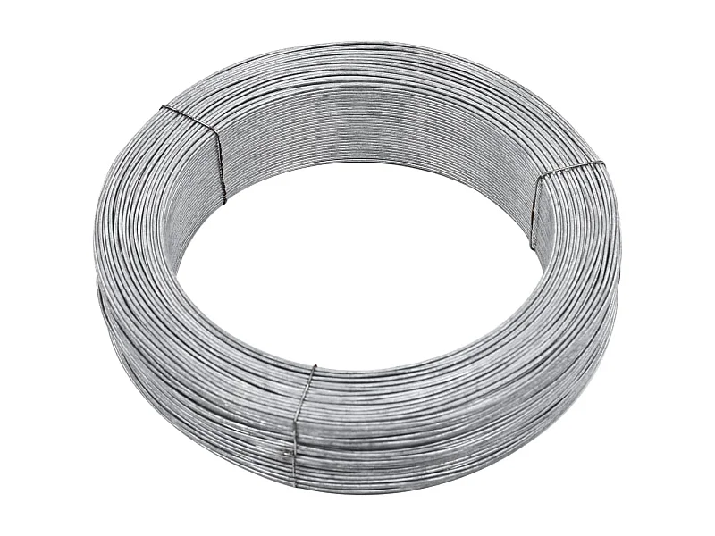 Fil de liaison de clôture 250 m 2,5 mm Acier