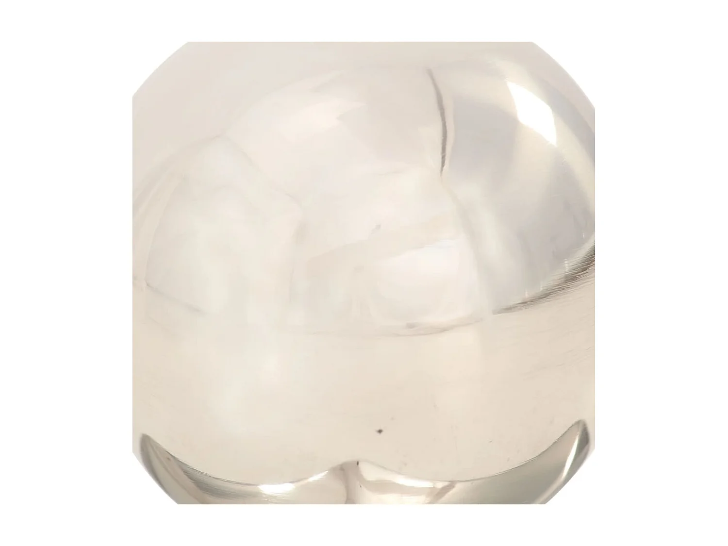 Tappi per pali 6 pz. Globo finale Acciaio inox 71x71 mm