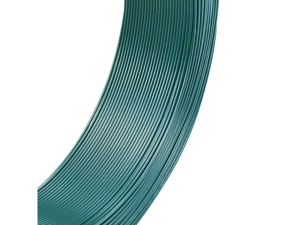 Fil de liaison de clôture 250 m 0,9/1,4 mm Acier Vert noirâtre