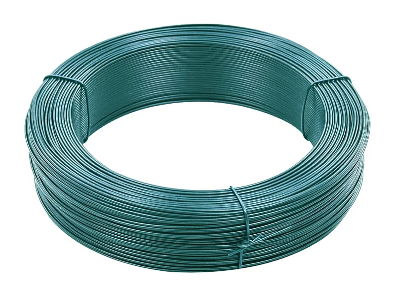 Cavo di collegamento recinzione 250 m 0,9/1,4 mm Acciaio Verde nerastro