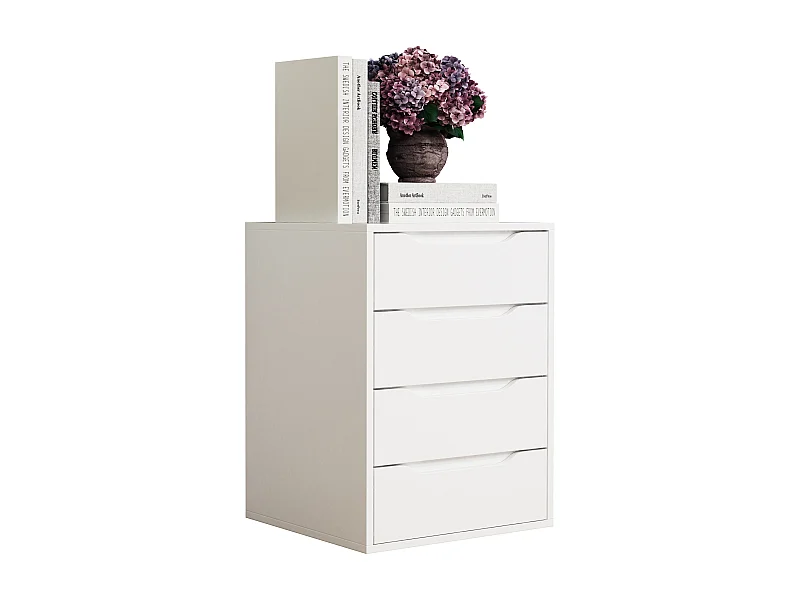 Holz Nachtschrank Nachttisch Schublade Malira L