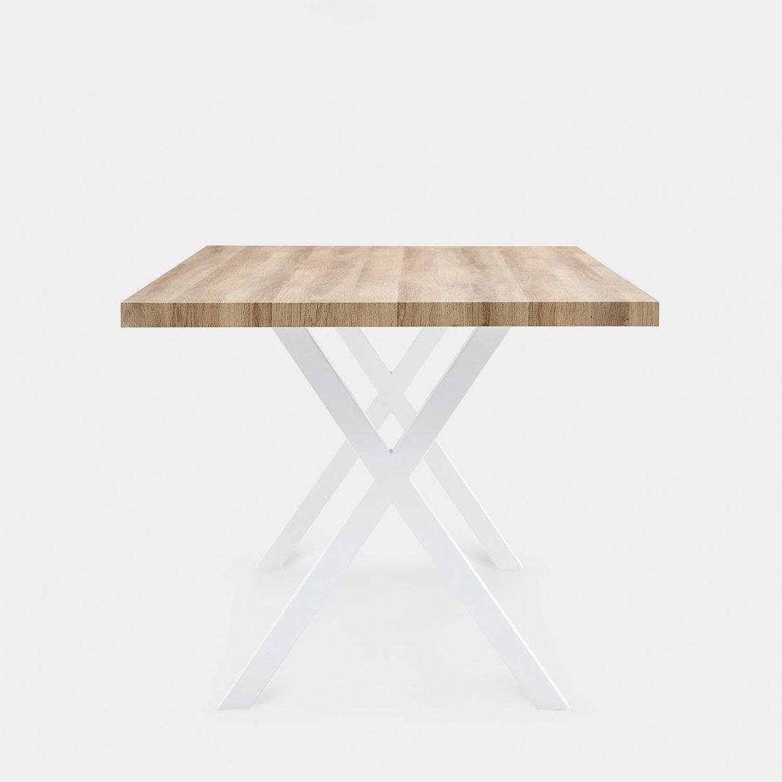 Mesa Fija De Madera Blanco X Parks