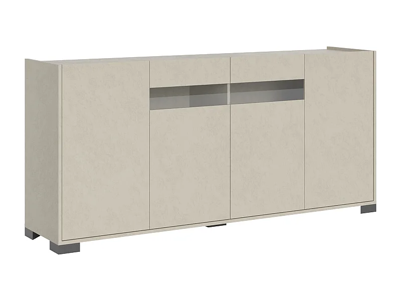 Buffet bas 4 portes 172x40x81 cm Riflesso cachemire