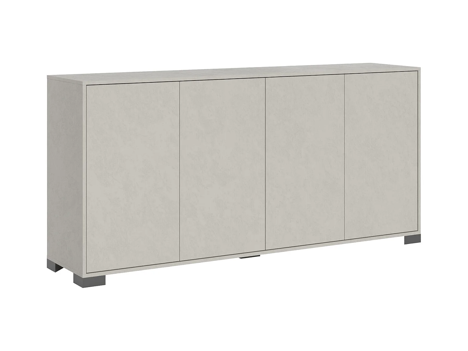 Buffet 4 portes 172x40x83 cm Lumina cachemire