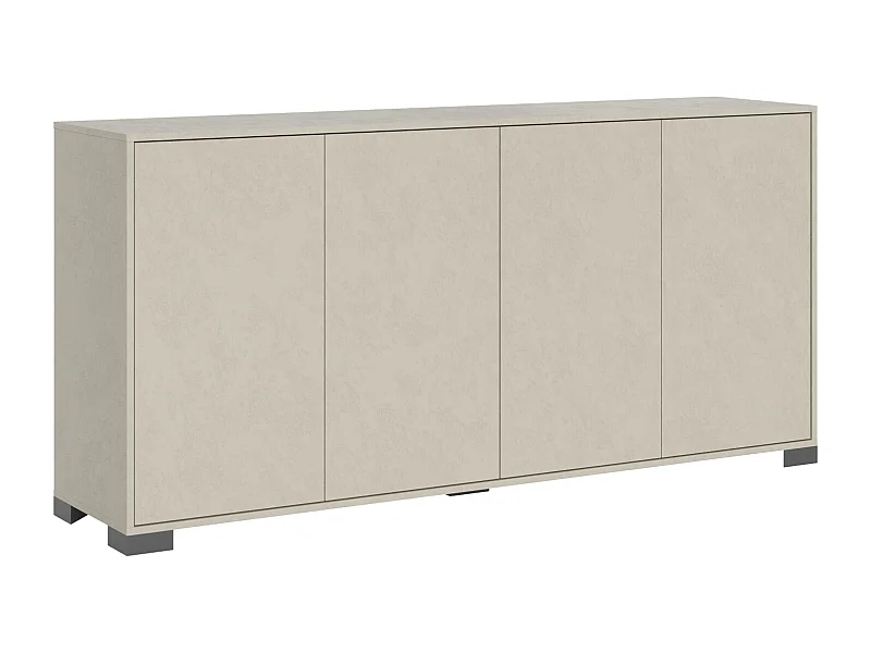 Buffet bas 4 portes 172x40x83 cm Lumina cachemire