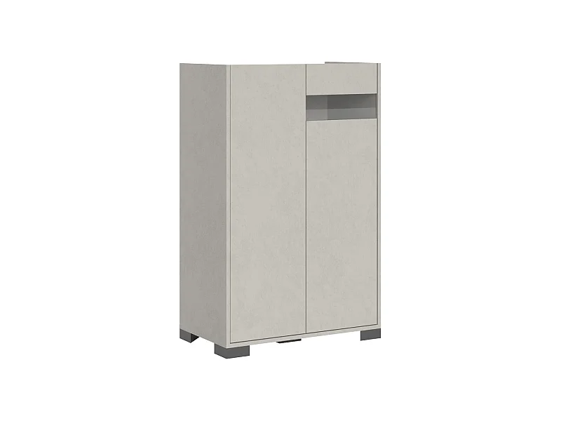 Buffet haut 2 portes 70x35x110 cm Riflesso cachemire