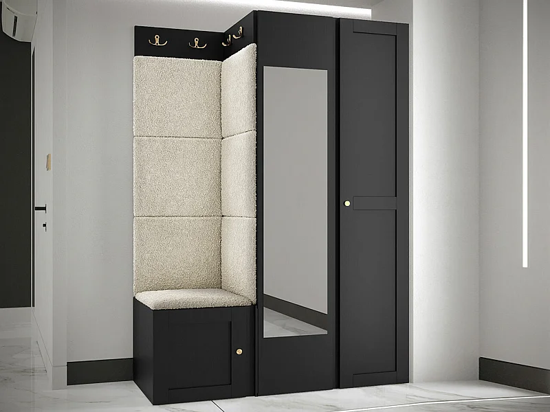 Conjunto para corredor Hartford 380, Espelho, 19x12x5cm