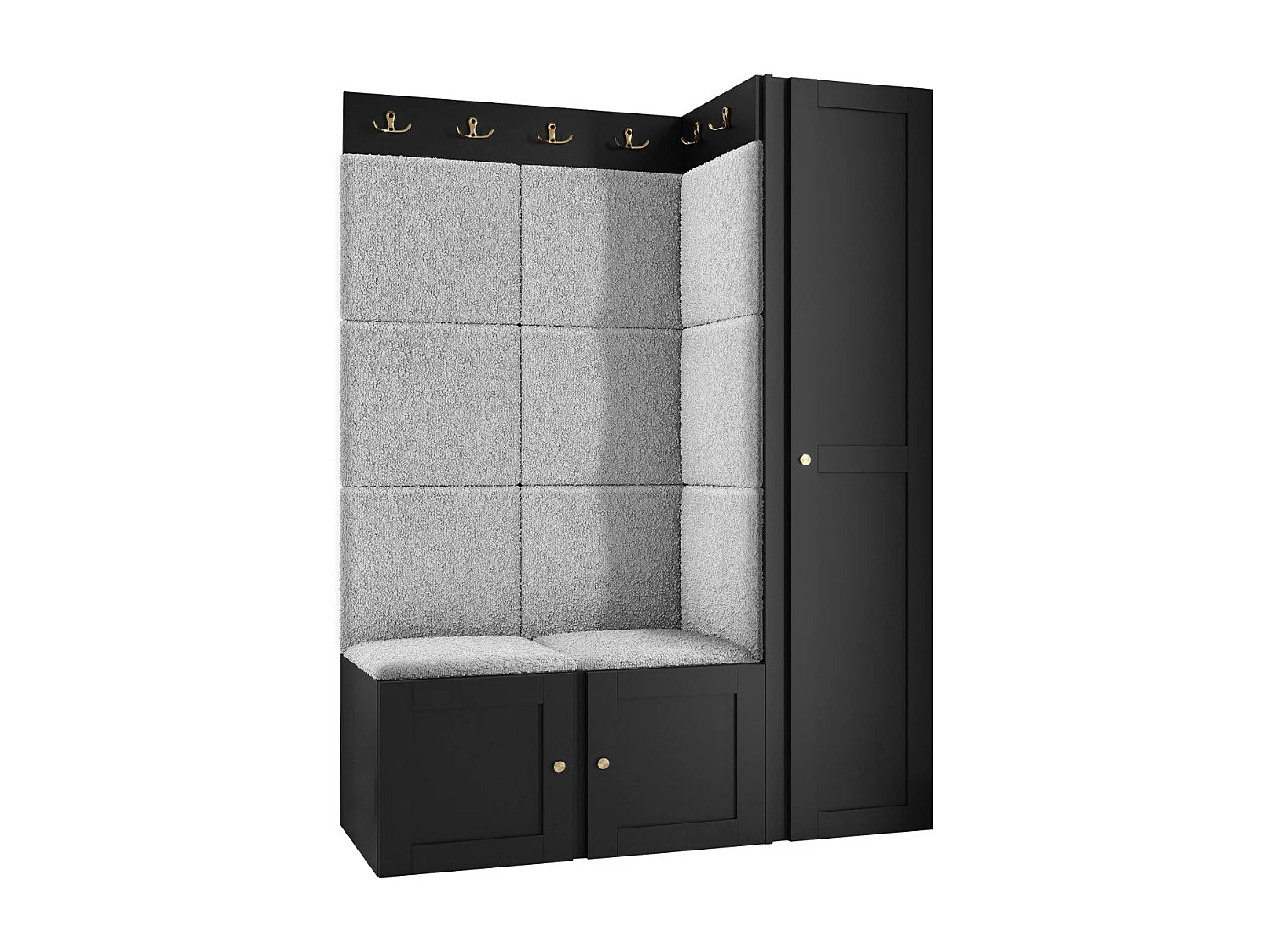 Conjunto para corredor Hartford 377, Colocado, 19x12x5cm