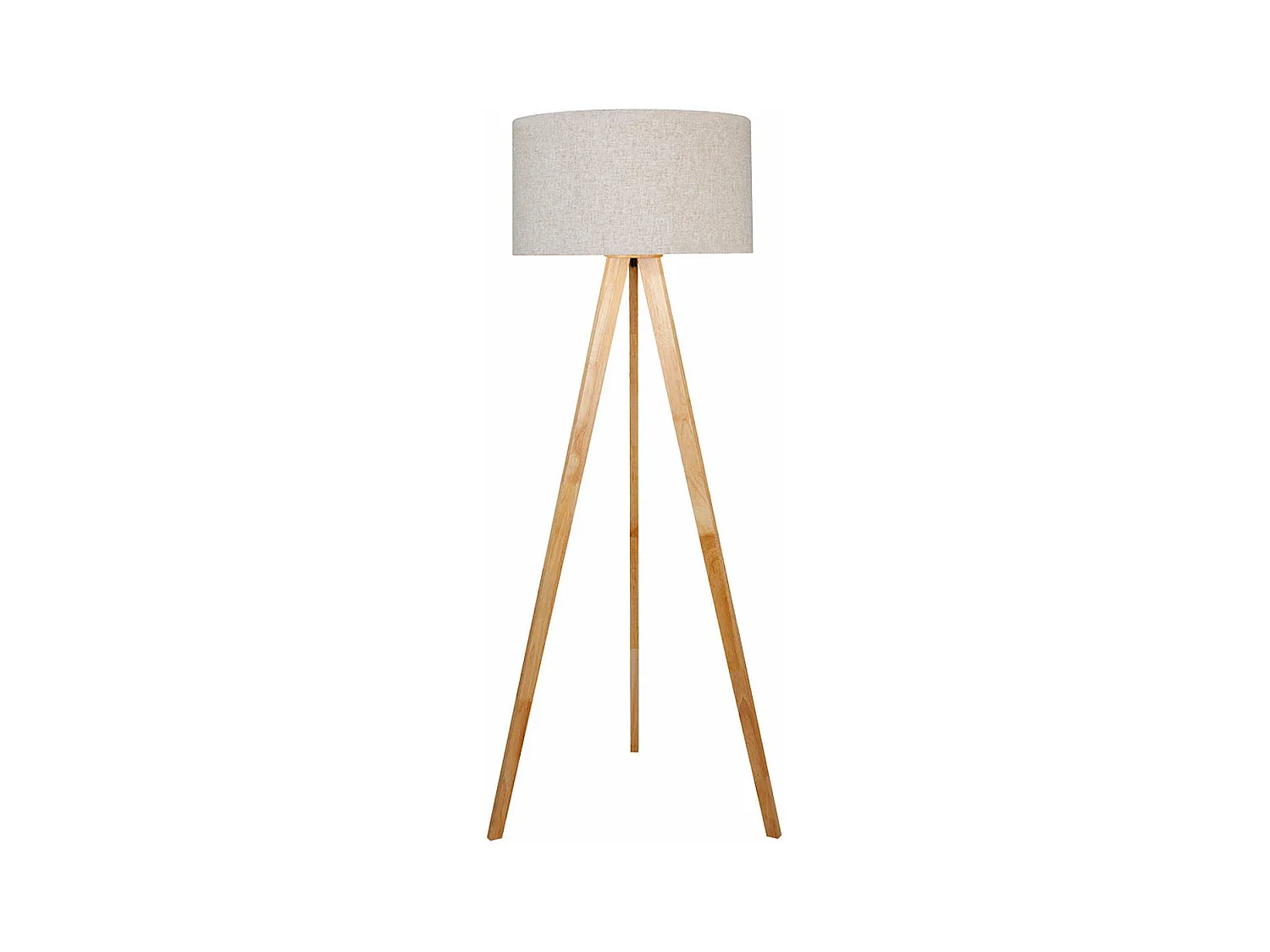 Lampadaire EDM Bois Tissu