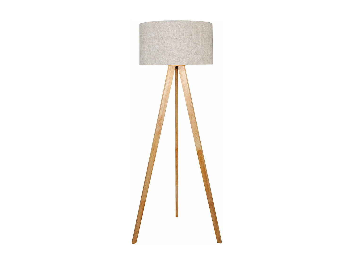 Lampadaire EDM Bois Tissu