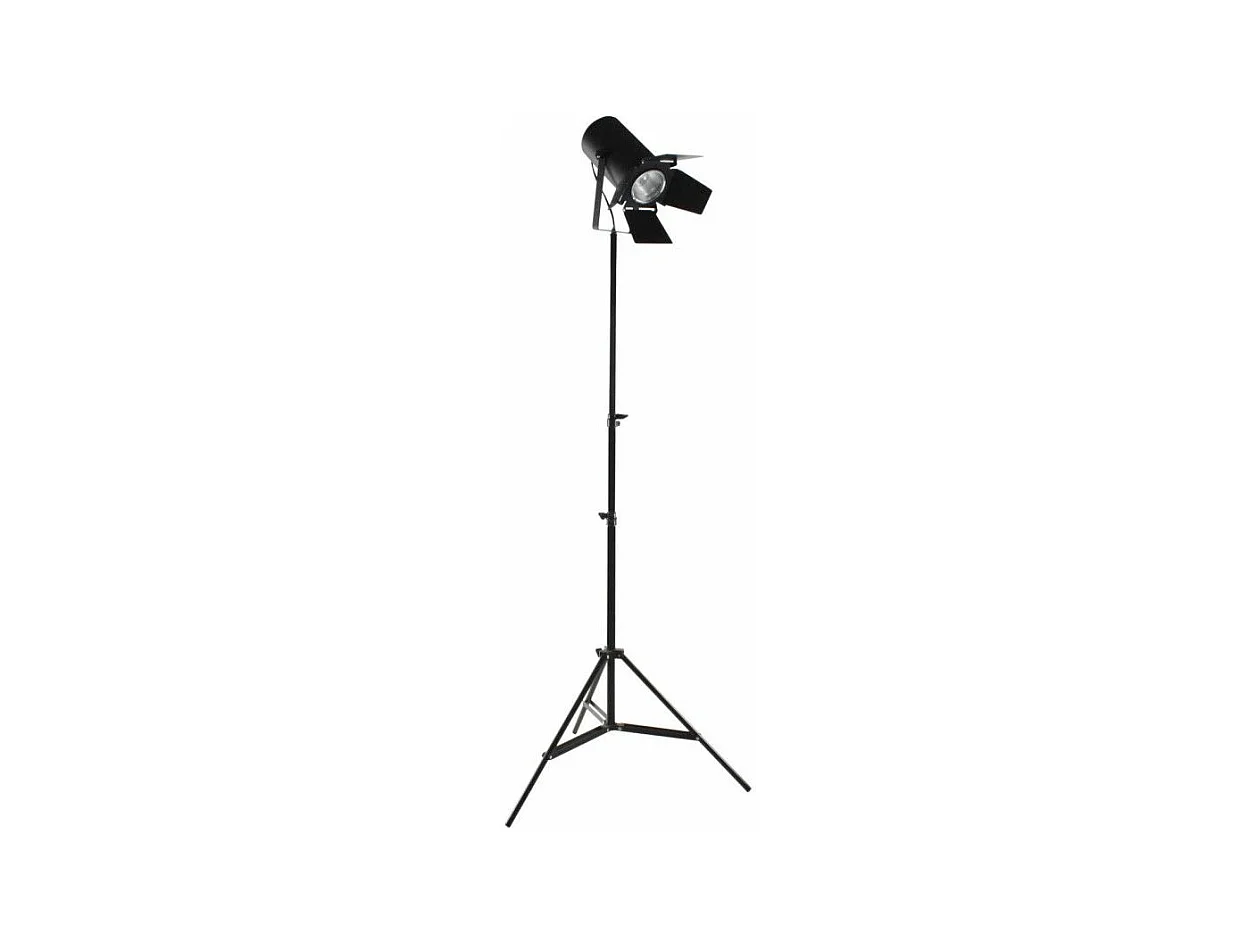 Lampadaire Trépied Design "Valier" 120-200cm Noir