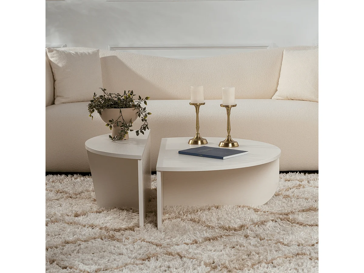 Set van 2 salontafels L90 cm - ORION