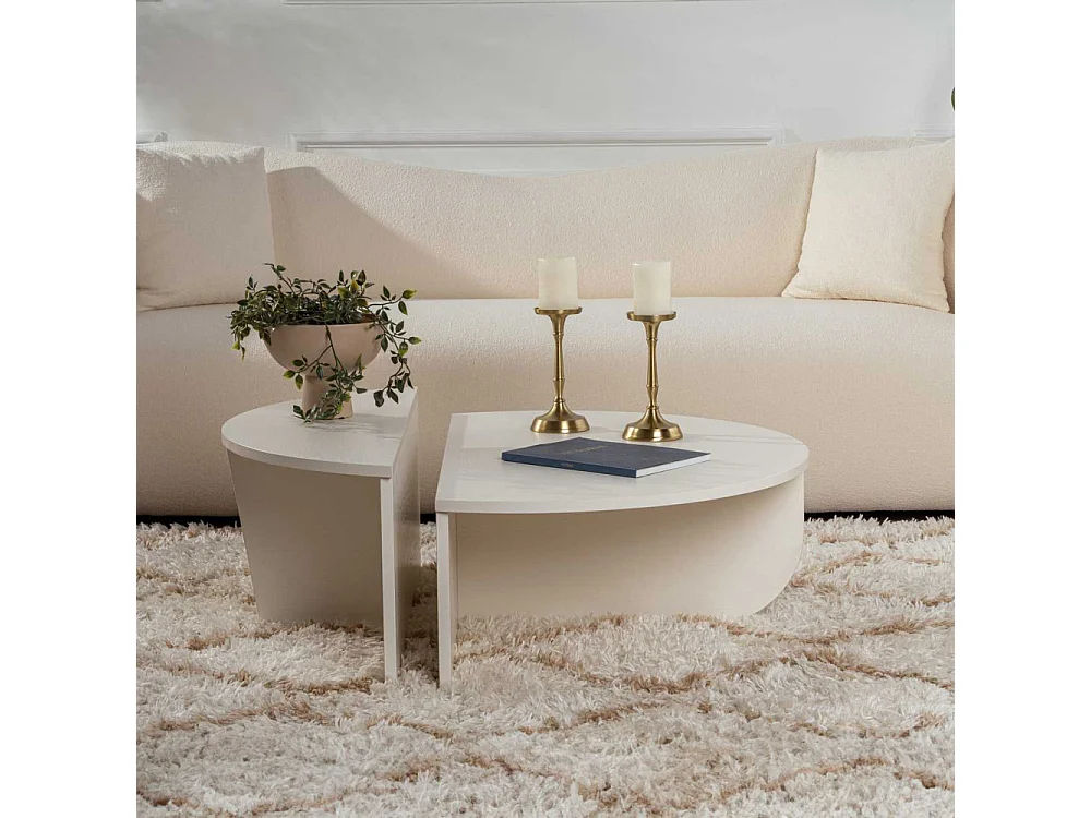 Set di 2 tavolini L90 cm - ORION