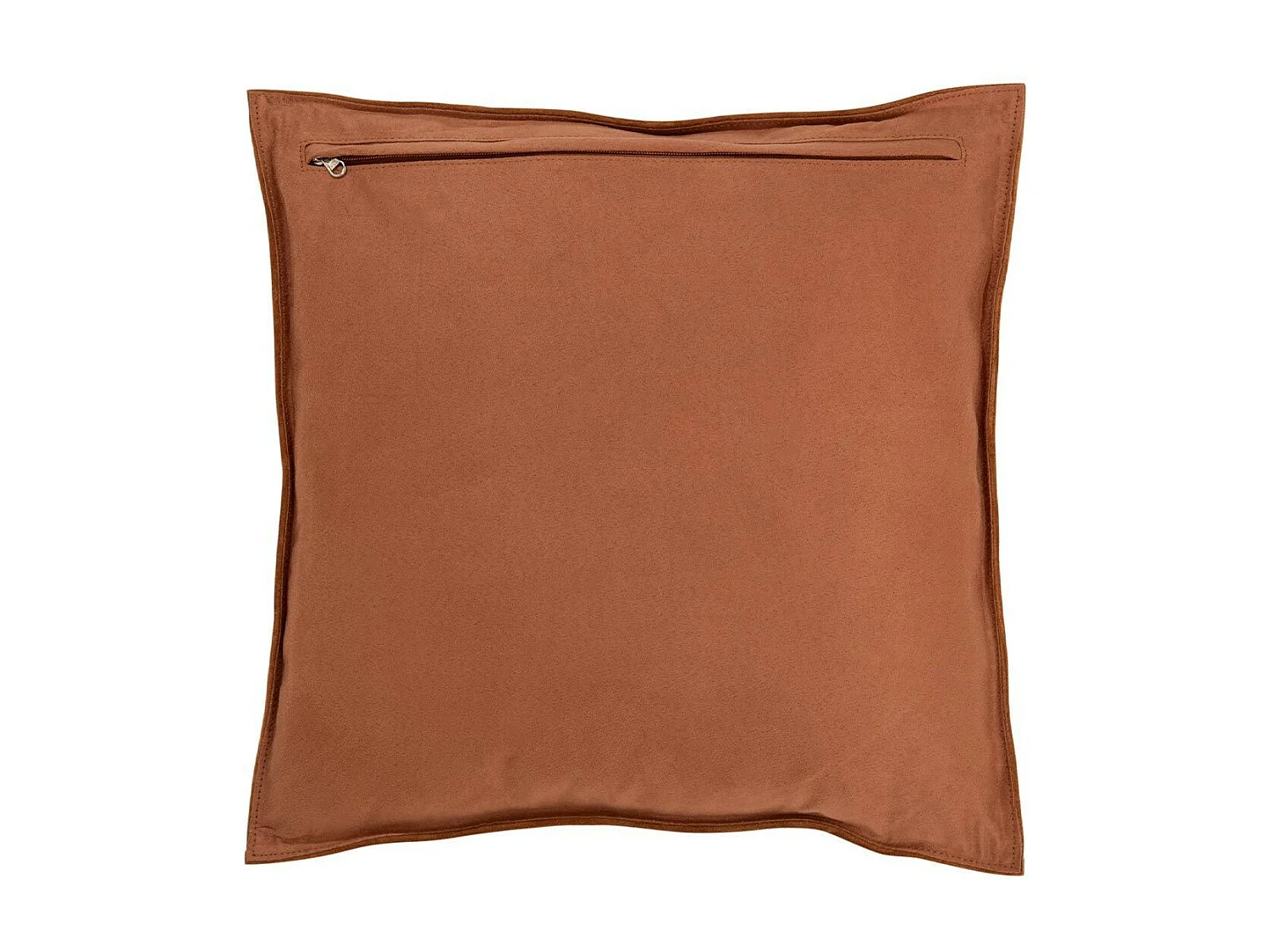Coussin Carré Déco "Tortu" 45x45cm Cognac