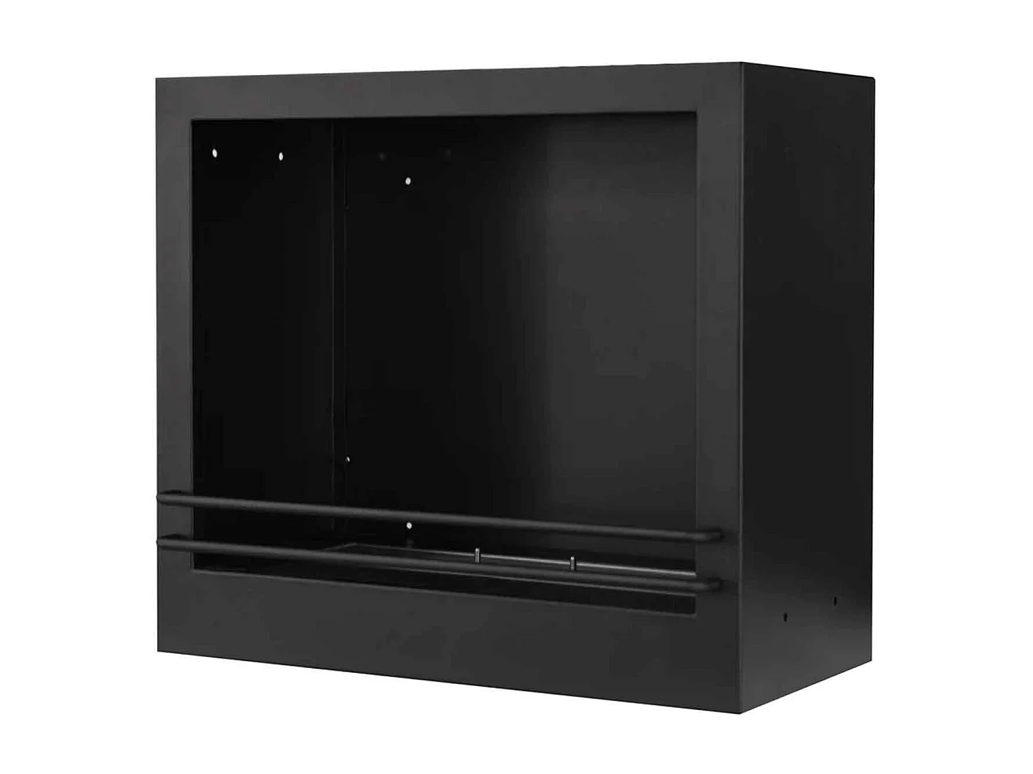 Washington - Camino a bioetanolo da terra 111x43xH99 cm, colore nero