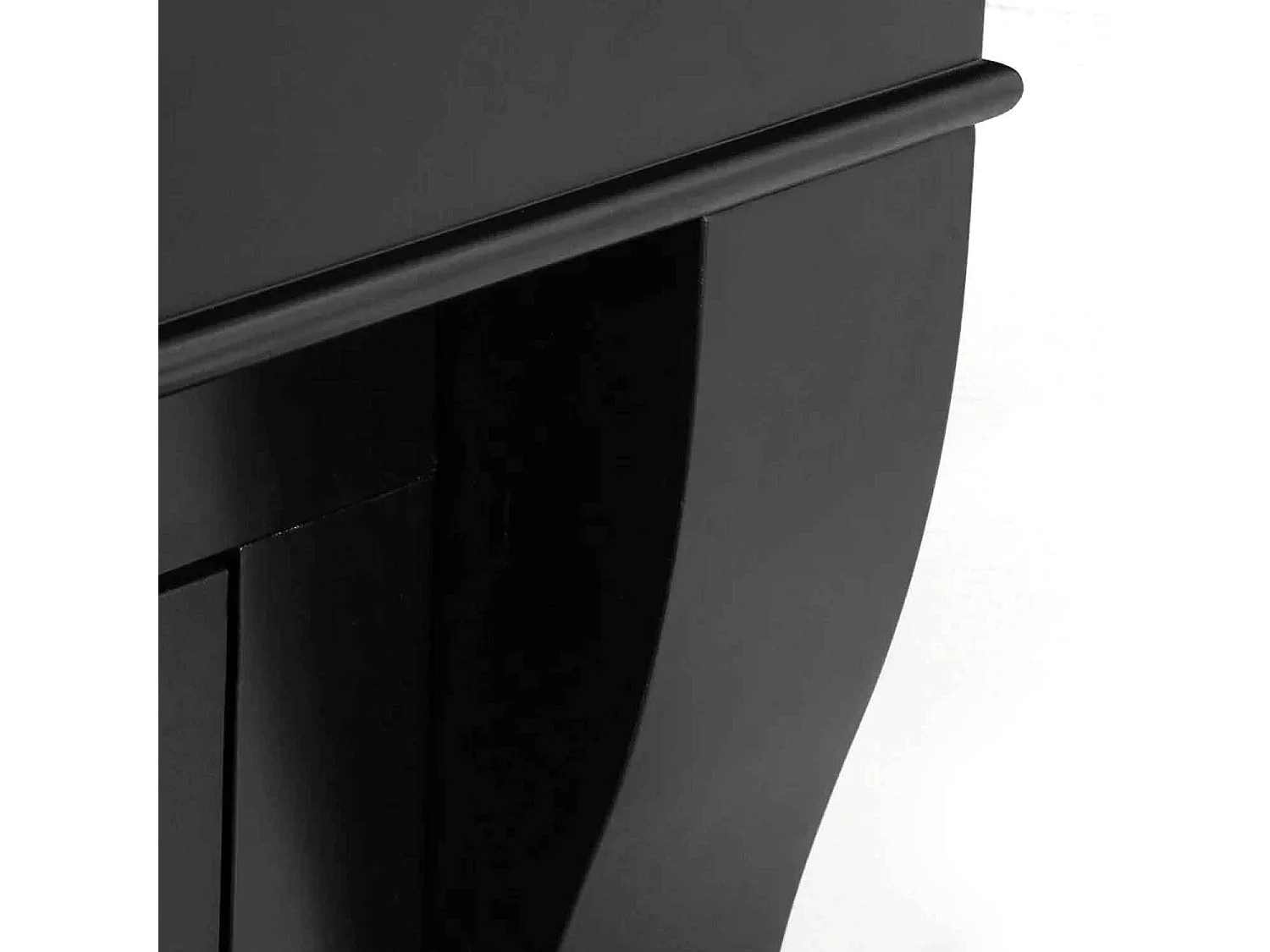 Washington - Cheminée au bioéthanol de sol 111x43xH99 cm, noir