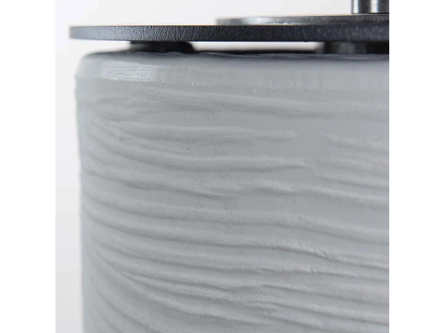 Raffaello - Cheminée au bioéthanol de sol ø 35xH55 cm, blanc