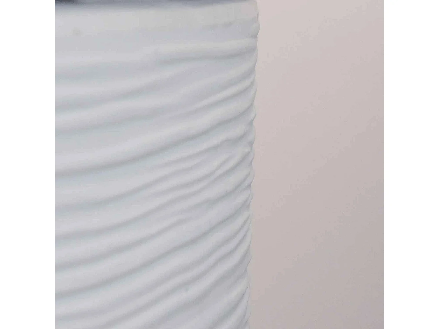 Raffaello - Cheminée au bioéthanol de sol ø 35xH55 cm, blanc