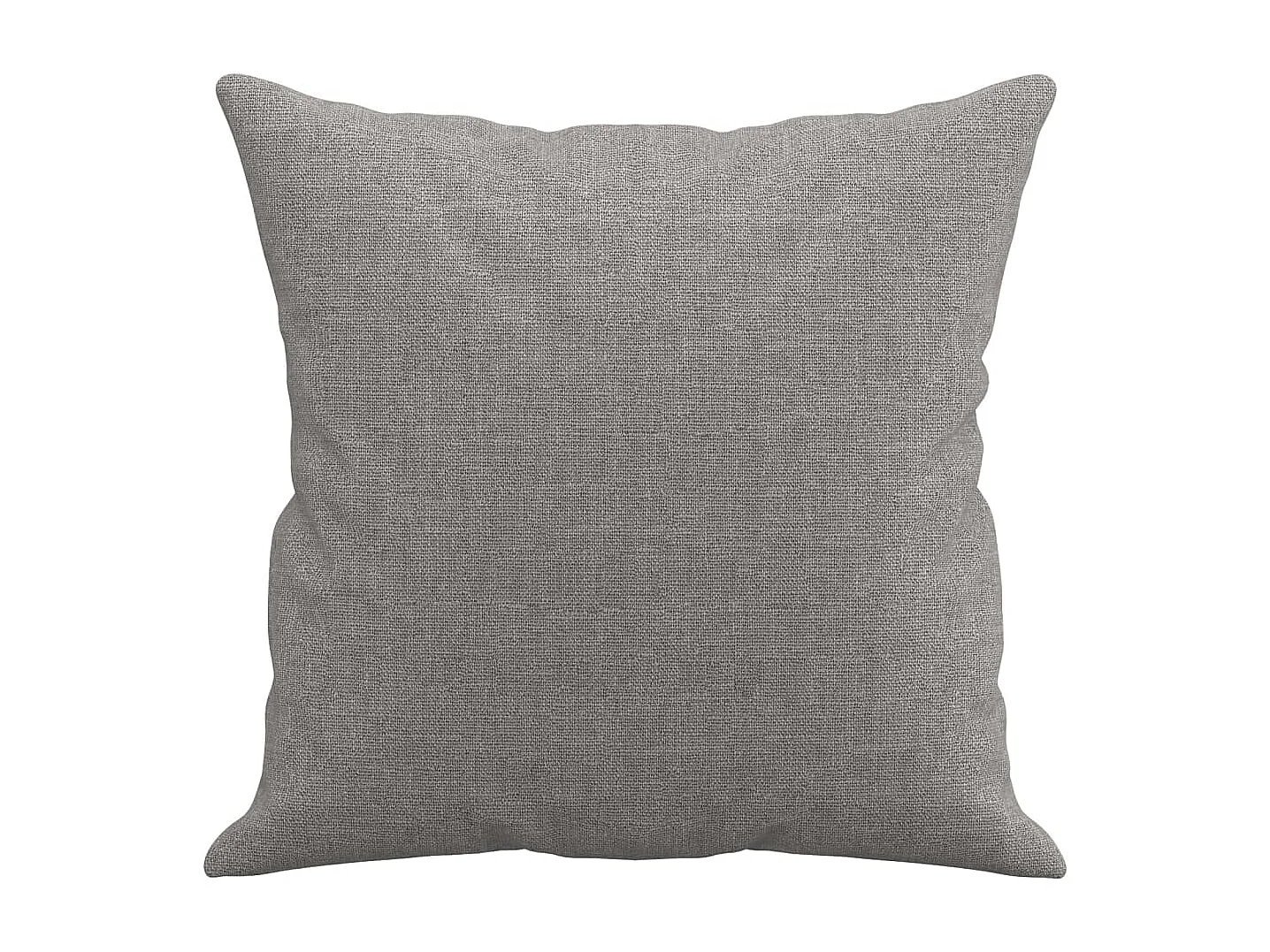 Coussins décoratifs lot de 2 Gris clair 40x40 cm Tissu