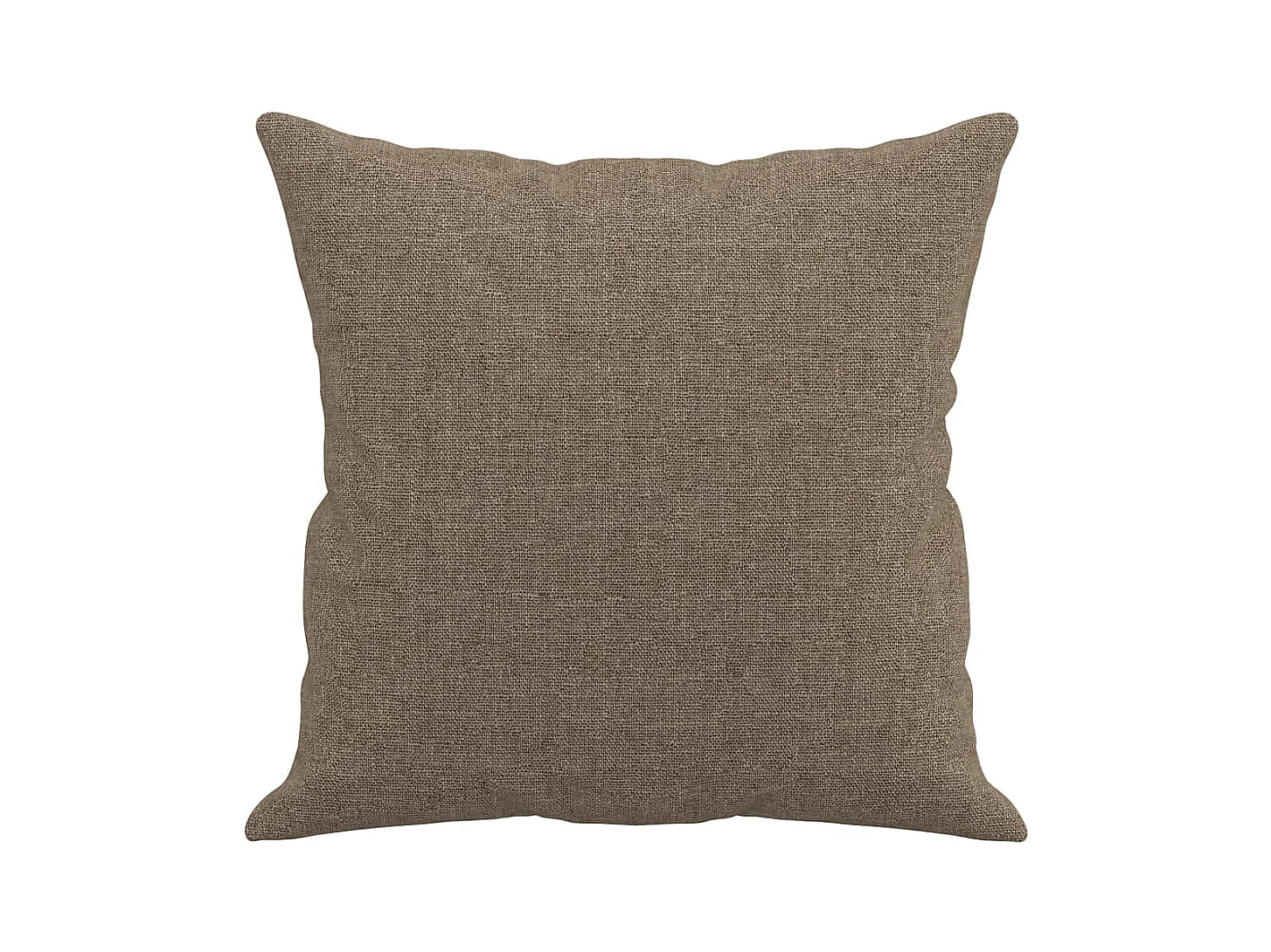 Coussins décoratifs lot de 2 Taupe 40x40 cm Tissu