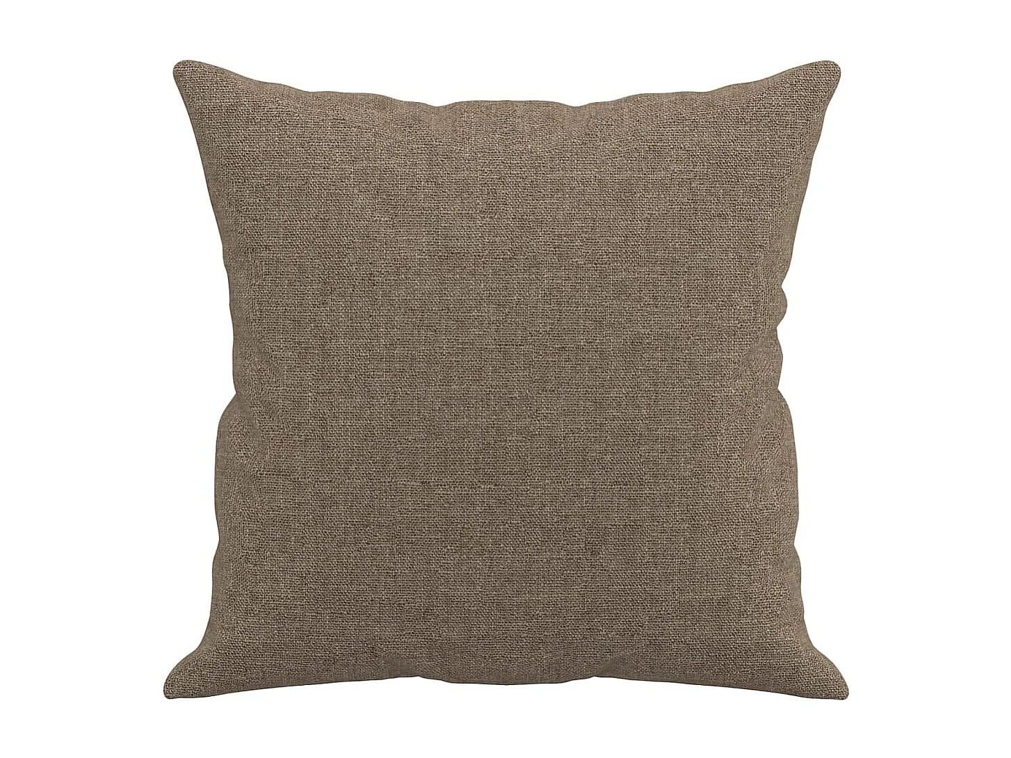 Conjunto de almofadas decorativas de 2 Tecido Taupe 40x40 cm