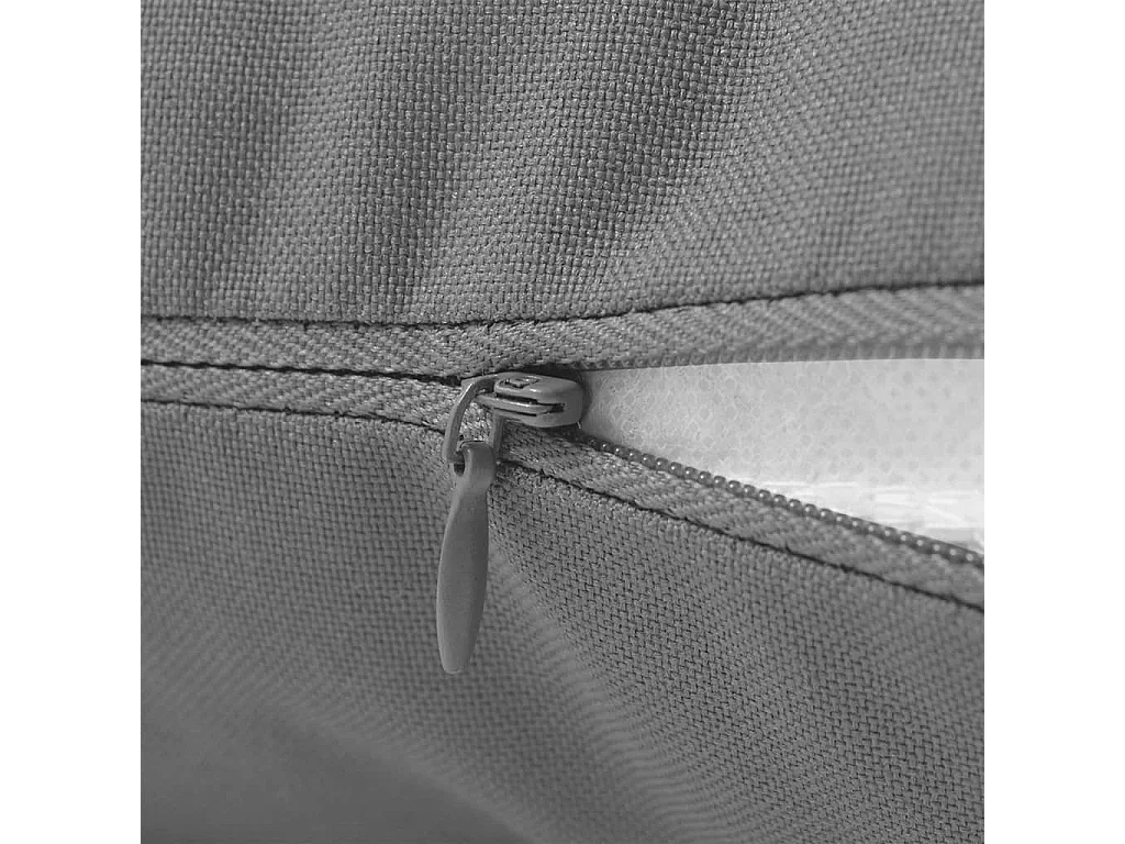 Set di 2 cuscini da esterno 45 x 45 cm Grigio