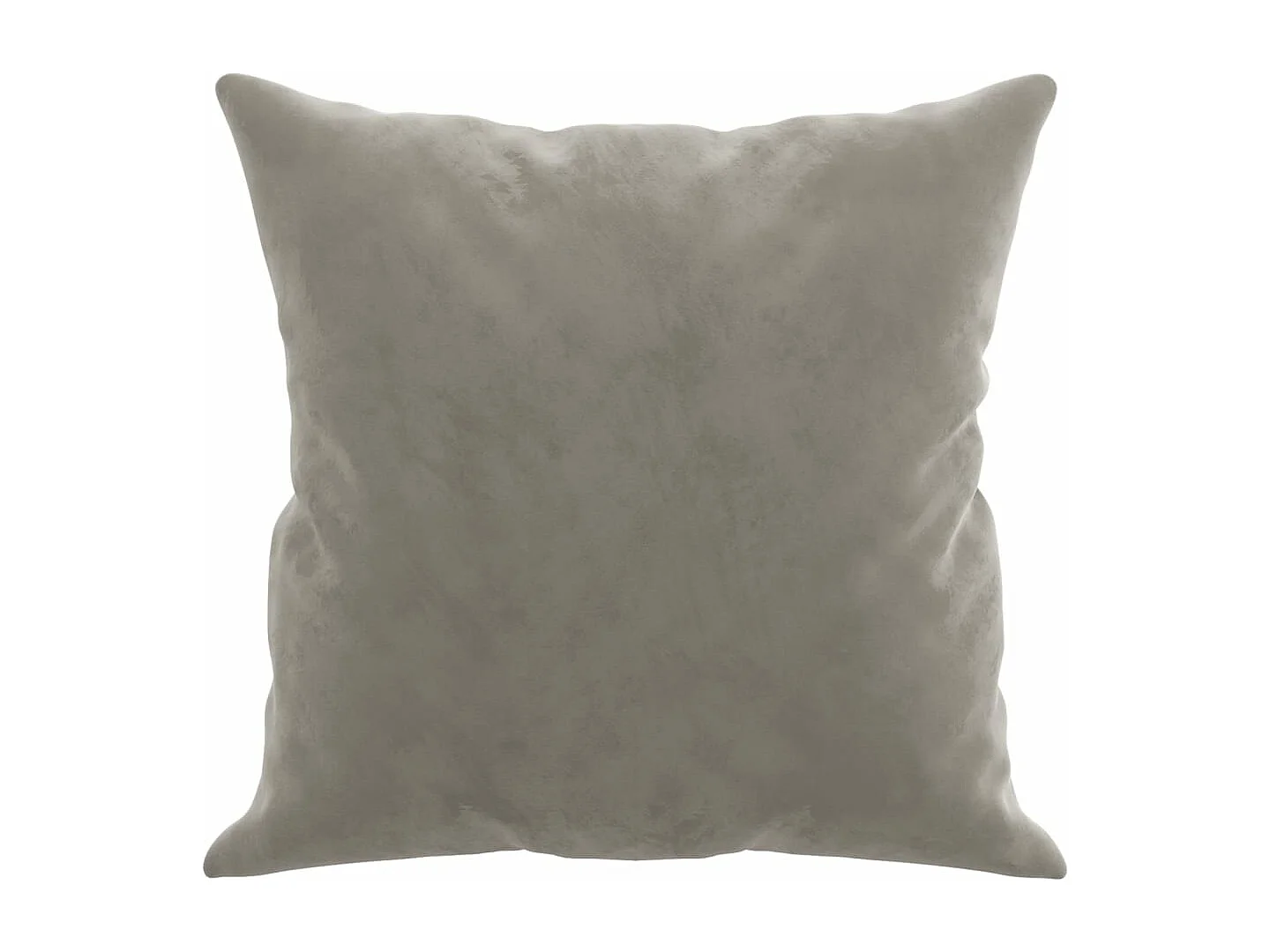 Coussins décoratifs lot de 2 Gris clair 40x40 cm Velours