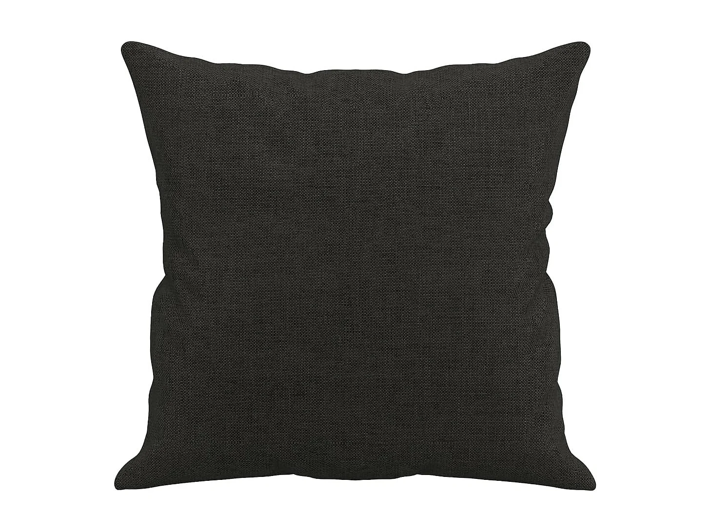 Set di 2 cuscini decorativi in tessuto nero 40x40 cm