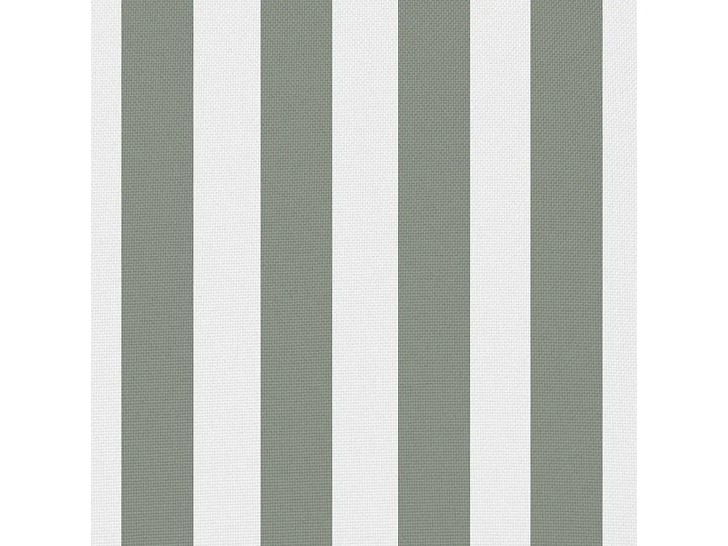 Oreiller d'extérieur lot de 2 Impression rayure 45 x 45 cm Gris