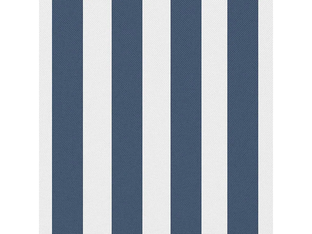 Oreiller d'extérieur lot de 2 Impression rayure 45 x 45 cm Bleu