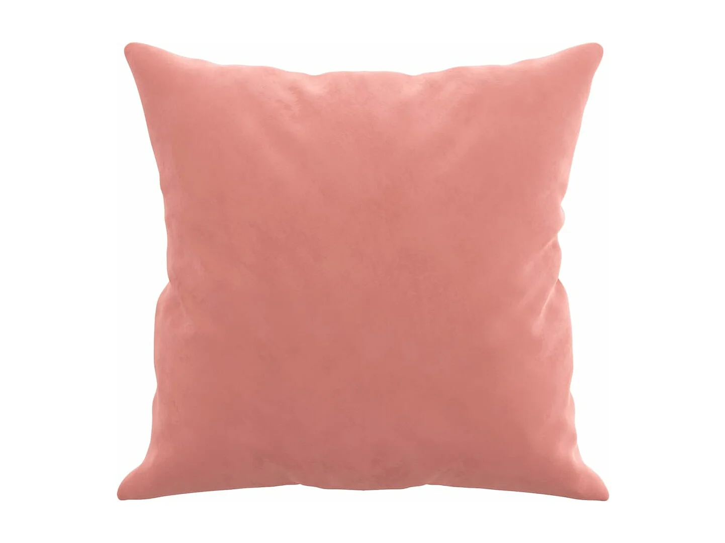 Coussins décoratifs lot de 2 Rose 40x40 cm Velours