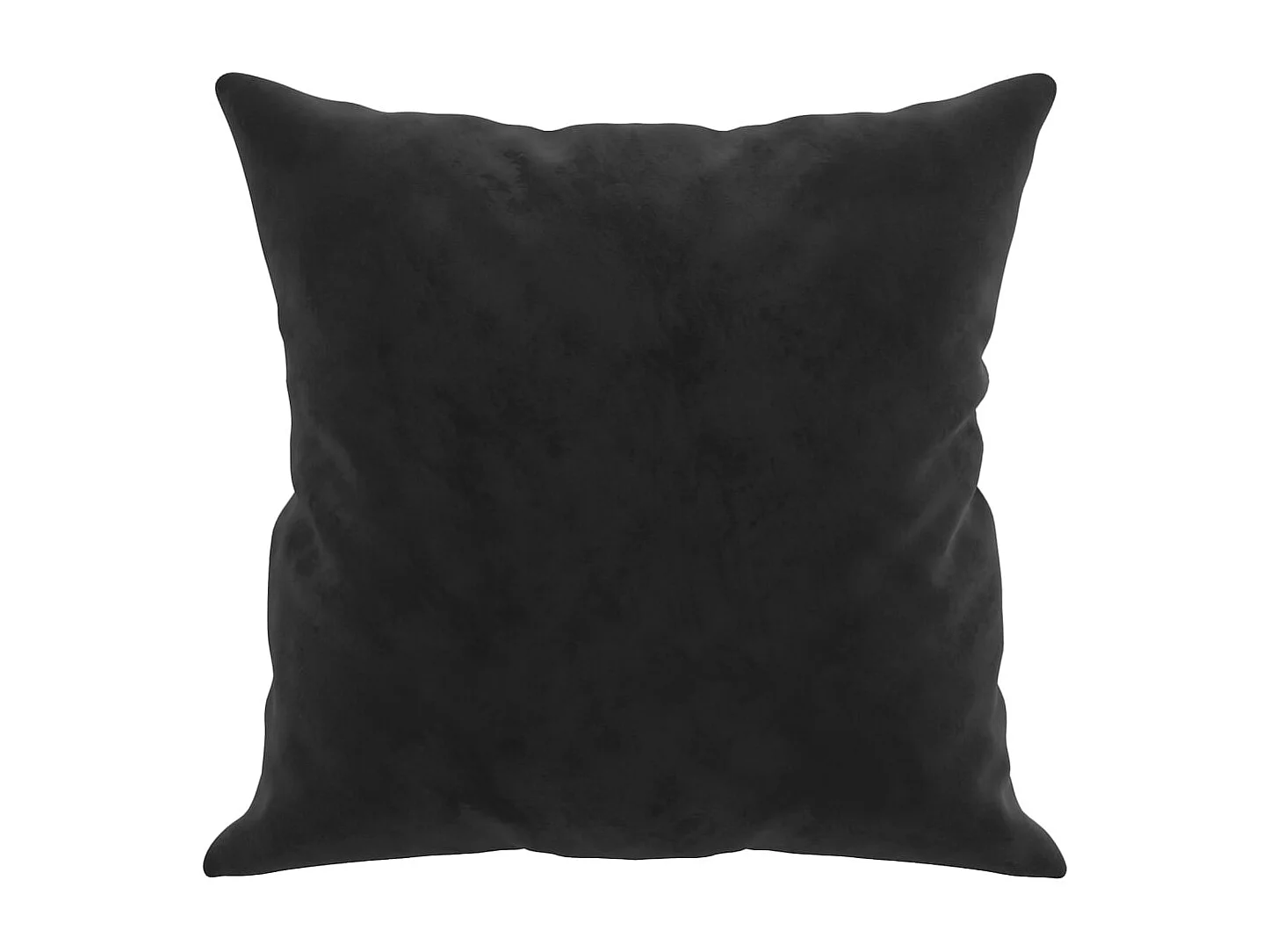 Coussins décoratifs lot de 2 Noir 40x40 cm Velours