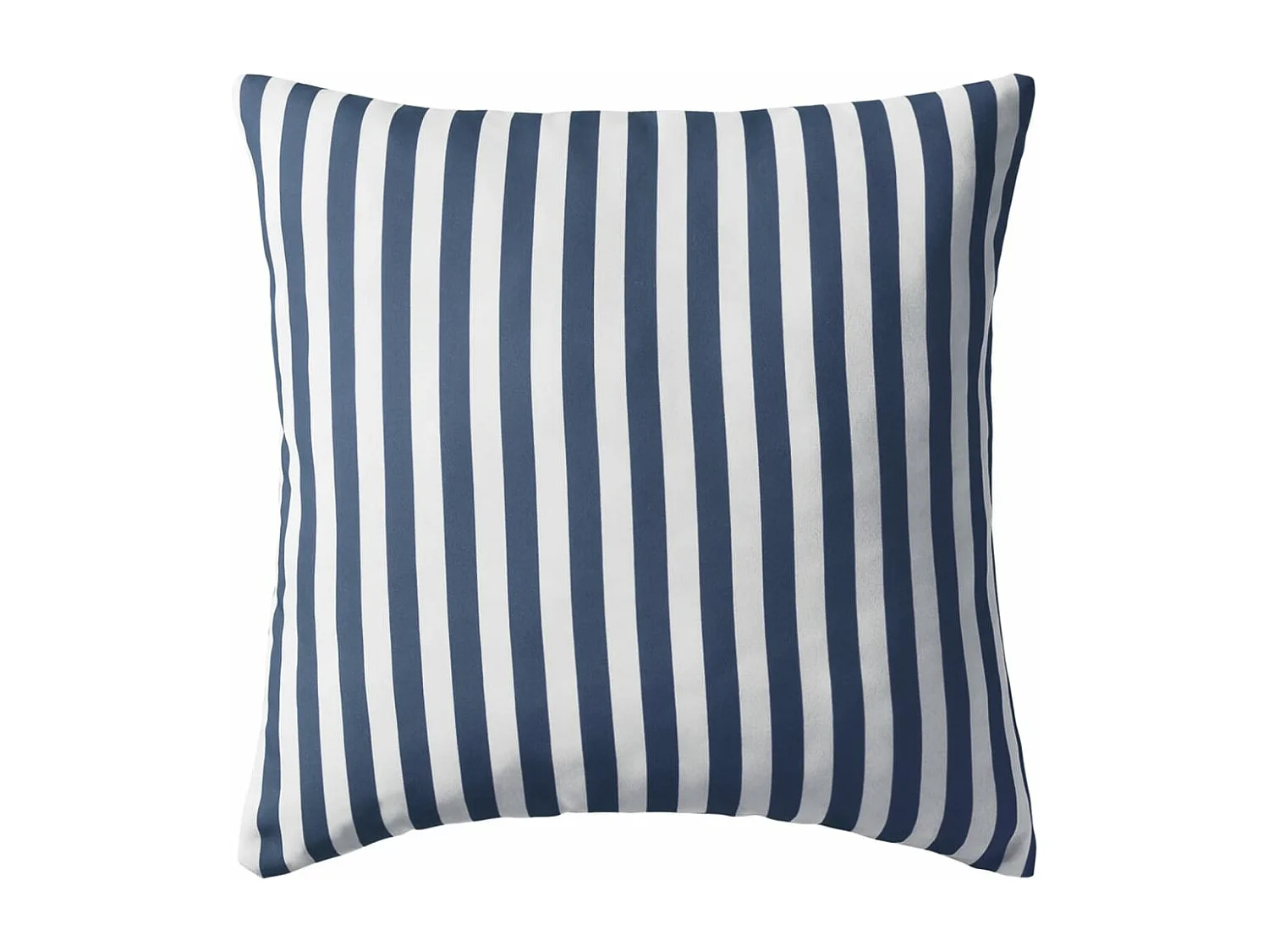 Oreiller d'extérieur lot de 4 Impression rayure 45 x 45 cm Bleu