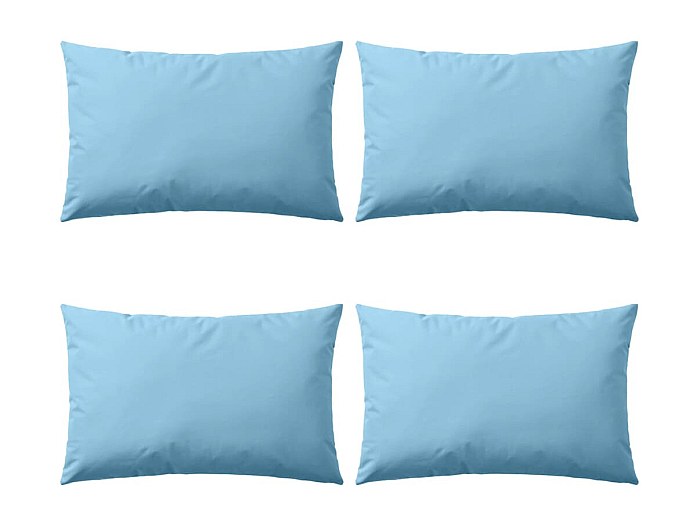 Coussin/oreiller Gonflable - Bleu, 28 X 40 Cm, Léger Et Compact