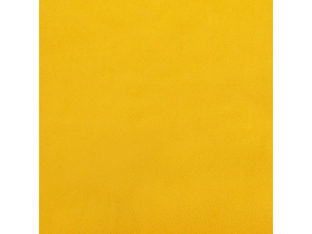 Set de 2 cojines decorativos Terciopelo Amarillo 40x40 cm