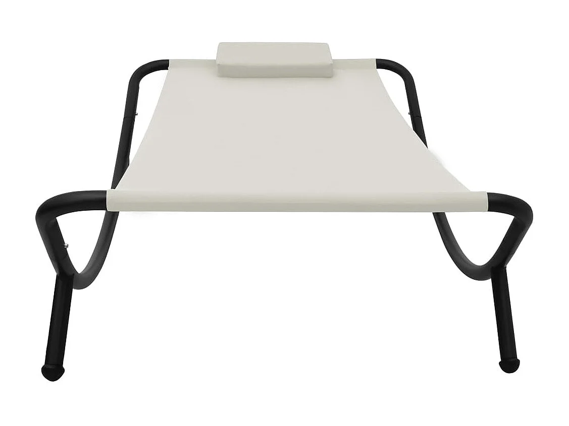 Canteiro creme 200x90 cm aço