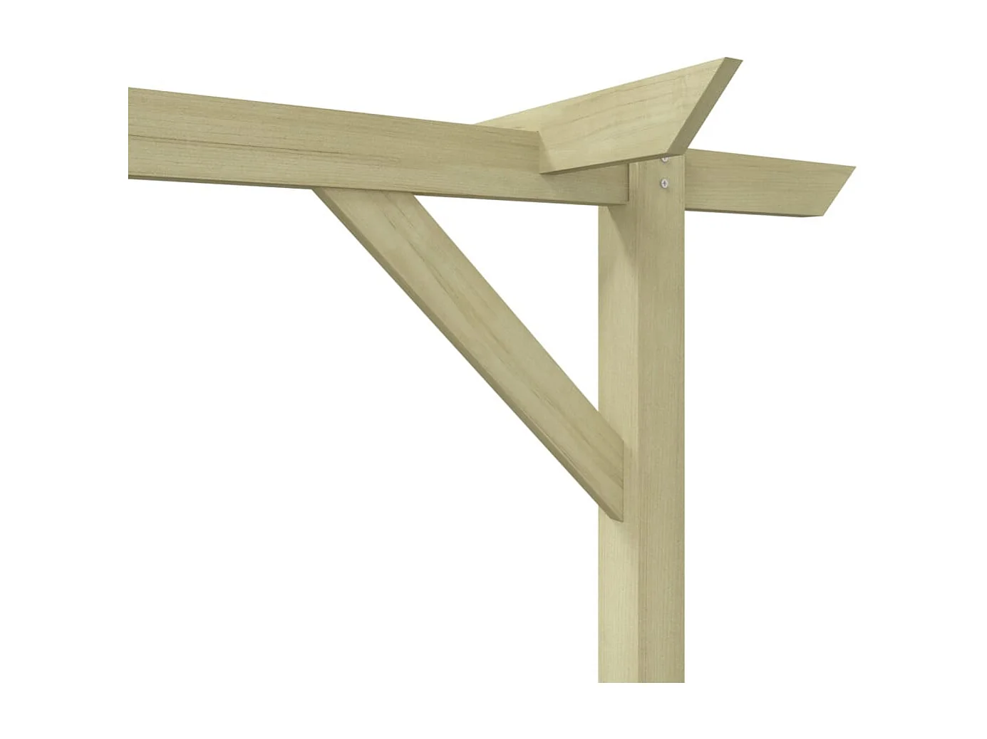 Gartenpergola 410 x 40 x 203 cm Holz
