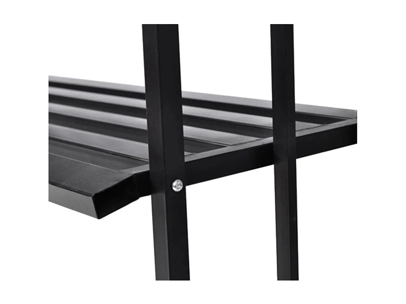 Voûte à roses de jardin avec banc